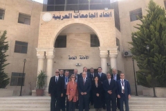 -	Réunion du conseil d\'administration du Réseau arabe européen pour la formation de dirigeants universitaires (ARELEN)